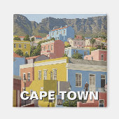 Kaapstad Bo-kaap Zuid-Afrika Magneet (Voorkant)