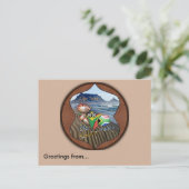 Kaapstad Briefkaart (Staand voorkant)