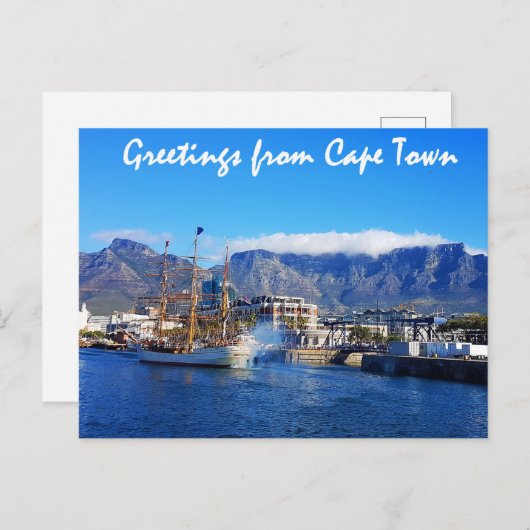 Kaapstad Briefkaart (Voorkant / Achterkant)