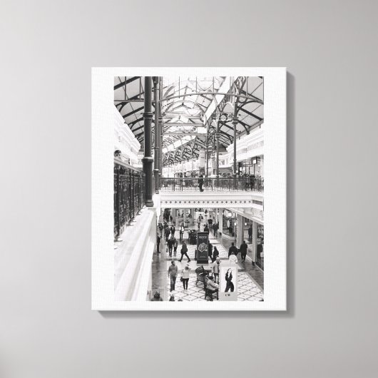 Kaapstad Canal Walk Mall Canvasprint Canvas Afdruk (Voorkant)