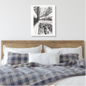 Kaapstad Canal Walk Mall Canvasprint Canvas Afdruk (Insitu (Slaapkamer))