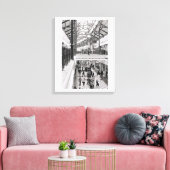 Kaapstad Canal Walk Mall Canvasprint Canvas Afdruk (Insitu (Woonkamer))