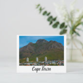 Kaapstad Cityscape Architecture Zuid-Afrika Briefkaart (Staand voorkant)