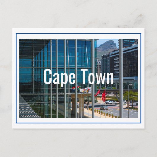 Kaapstad Cityscape Architecture Zuid-Afrika Briefkaart (Voorkant)