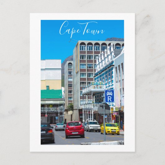 Kaapstad Cityscape Architecture Zuid-Afrika Briefkaart (Voorkant)