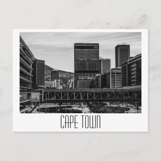 Kaapstad Cityscape Architecture Zuid-Afrika Briefkaart (Voorkant)