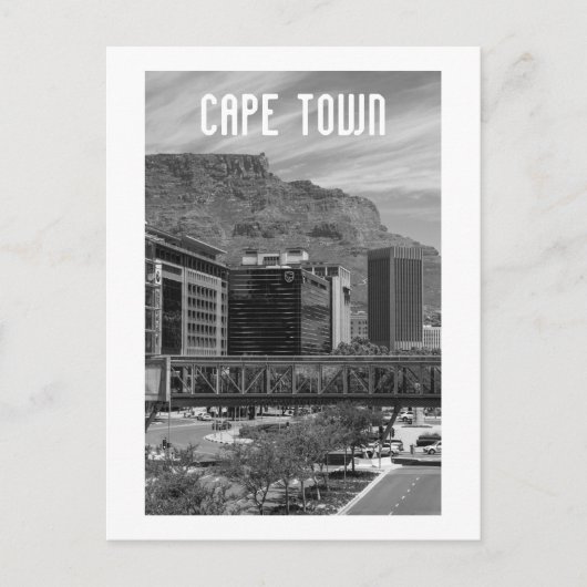 Kaapstad Cityscape Architecture Zuid-Afrika Briefkaart (Voorkant)