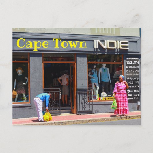 Kaapstad Cityscape Architecture Zuid-Afrika Briefkaart (Voorkant)