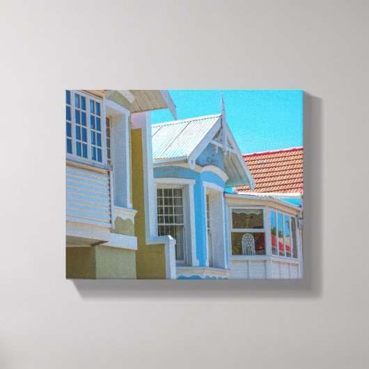 Kaapstad Cityscape Architecture Zuid-Afrika Canvas Afdruk (Voorkant)
