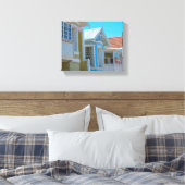 Kaapstad Cityscape Architecture Zuid-Afrika Canvas Afdruk (Insitu (Slaapkamer))