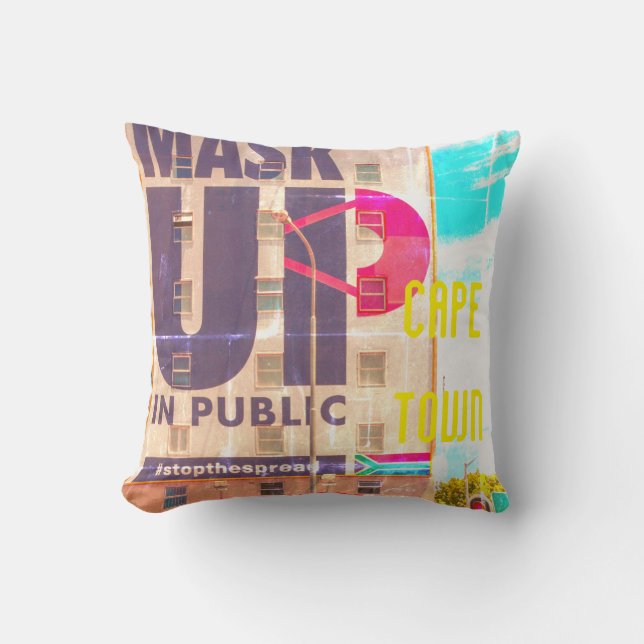 Kaapstad Cityscape Architecture Zuid-Afrika Kussen (Voorkant)