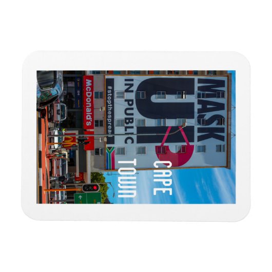 Kaapstad Cityscape Architecture Zuid-Afrika Magneet (Horizontaal)