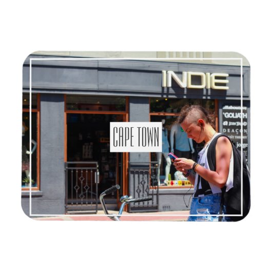 Kaapstad Cityscape Architecture Zuid-Afrika Magneet (Horizontaal)