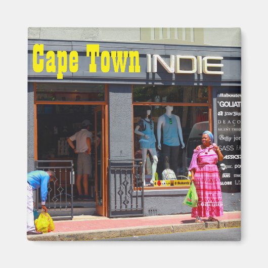 Kaapstad Cityscape Architecture Zuid-Afrika Magneet (Voorkant)