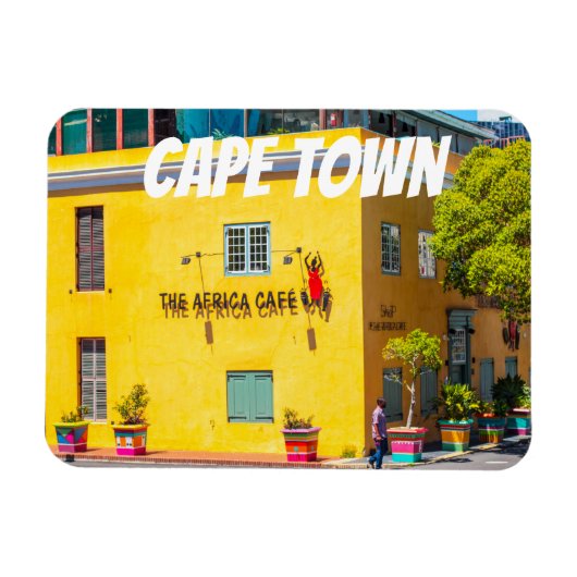 Kaapstad Cityscape Architecture Zuid-Afrika Magneet (Horizontaal)