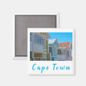Kaapstad Cityscape Architecture Zuid-Afrika Magneet (Voorkant / Achterkant)