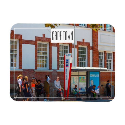 Kaapstad Cityscape Architecture Zuid-Afrika Magneet (Horizontaal)