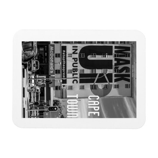 Kaapstad Cityscape Architecture Zuid-Afrika Magneet (Horizontaal)