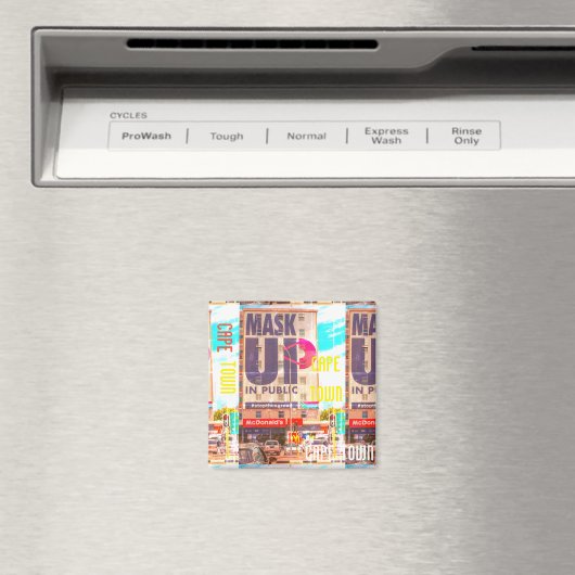 Kaapstad Cityscape Architecture Zuid-Afrika Magneet (Insitu (Vaatwasser))