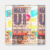 Kaapstad Cityscape Architecture Zuid-Afrika Magneet (Voorkant)