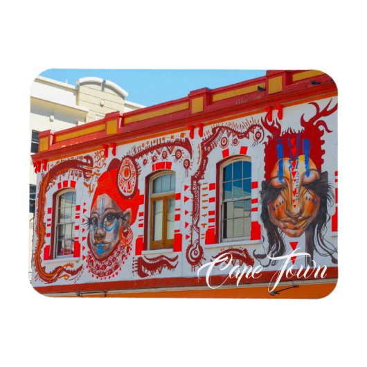 Kaapstad Cityscape Architecture Zuid-Afrika Magneet (Horizontaal)