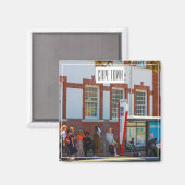 Kaapstad Cityscape Architecture Zuid-Afrika Magneet (Voorkant / Achterkant)