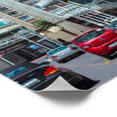 Kaapstad Cityscape Architecture Zuid-Afrika Poster (Hoek)