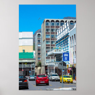 Kaapstad Cityscape Architecture Zuid-Afrika Poster
