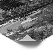 Kaapstad Cityscape Architecture Zuid-Afrika Poster (Hoek)