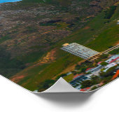 Kaapstad Cityscape Architecture Zuid-Afrika Poster (Hoek)