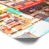 Kaapstad Cityscape Architecture Zuid-Afrika Poster (Hoek)