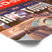 Kaapstad Cityscape Architecture Zuid-Afrika Poster (Hoek)