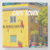 Kaapstad Cityscape Architecture Zuid-Afrika Stenen Onderzetter (Voorkant)