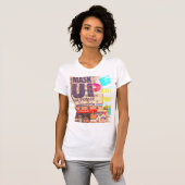 Kaapstad Cityscape Architecture Zuid-Afrika T-shirt (Voorkant volledig)
