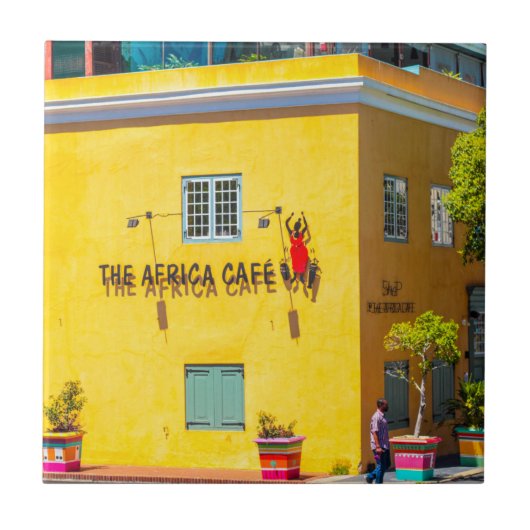 Kaapstad Cityscape Architecture Zuid-Afrika Tegeltje (Voorkant)