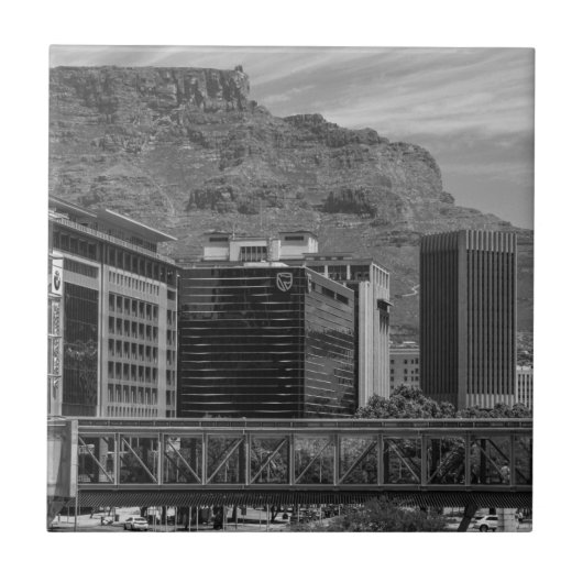 Kaapstad Cityscape Architecture Zuid-Afrika Tegeltje (Voorkant)