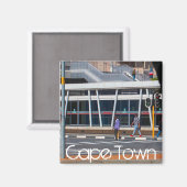 Kaapstad Cityscape City Uitzicht ZA Zuid-Afrika Magneet (Voorkant / Achterkant)