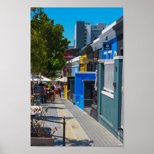 Kaapstad Cityscape City ZA Zuid-Afrika Poster