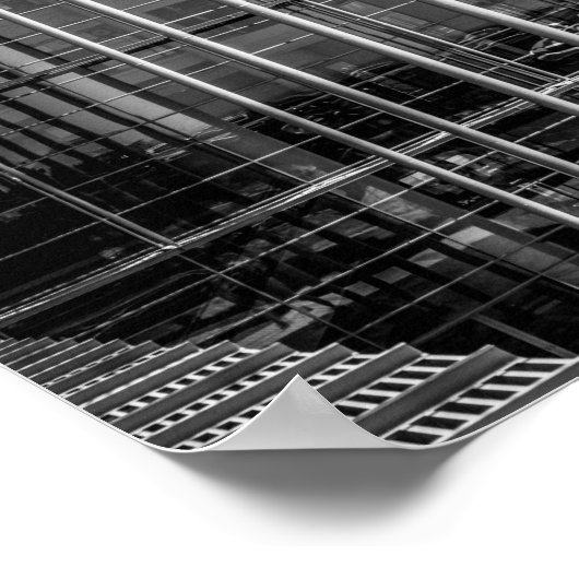 Kaapstad Cityscape Lion's hoofd Zuid-Afrika Poster (Hoek)