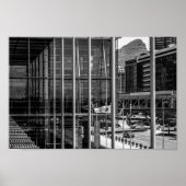 Kaapstad Cityscape Lion's hoofd Zuid-Afrika Poster (Voorkant)