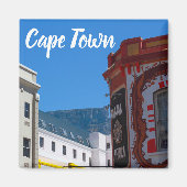 Kaapstad Cityscape Long Street Zuid-Afrika Magneet (Voorkant)