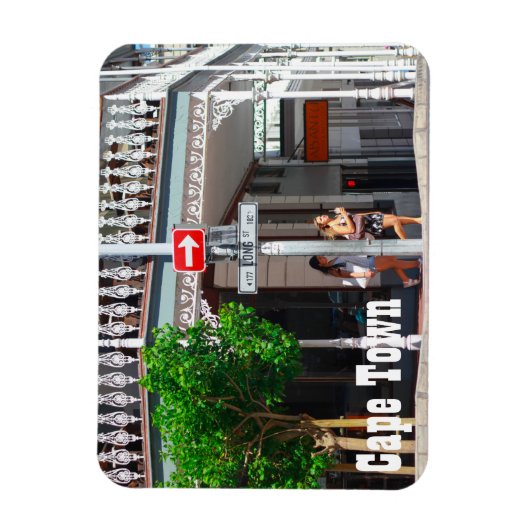 Kaapstad Cityscape Long Street Zuid-Afrika Magneet (Verticaal)