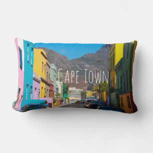 Kaapstad Cityscape Street Bo-Kaap Zuid-Afrika Kussen