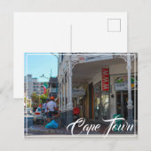 Kaapstad Cityscape Street Zuid-Afrika Briefkaart (Voorkant / Achterkant)