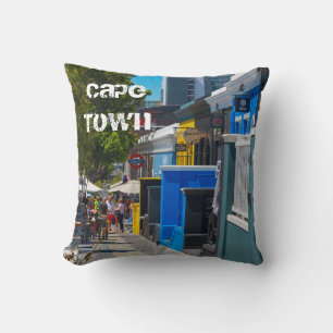 Kaapstad Cityscape Street Zuid-Afrika Kussen