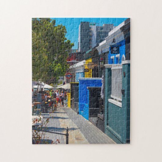 Kaapstad Cityscape Street Zuid-Afrika Legpuzzel (Verticaal)