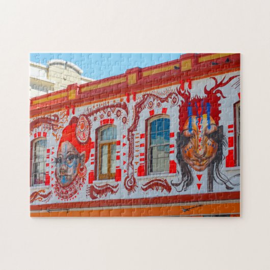 Kaapstad Cityscape Street Zuid-Afrika Legpuzzel (Horizontaal)