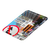 Kaapstad Cityscape Street Zuid-Afrika Magneet (Linkerzijde)