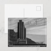 Kaapstad Cityscape Table Mountain Zuid-Afrika Briefkaart (Voorkant / Achterkant)