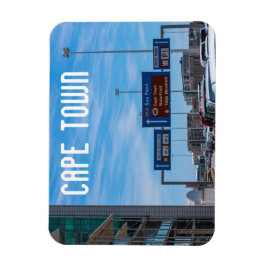Kaapstad Cityscape Traffic Street Zuid-Afrika Magneet